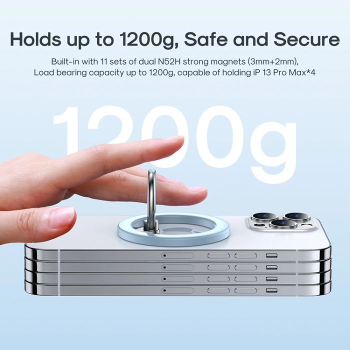 Joyroom - Joyroom MagSafe Magnetisk Mobil Ringhållare - Blå