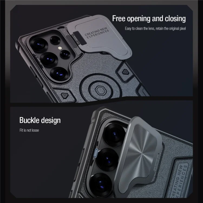 Nillkin - Nillkin Galaxy S25 Ultra Mobilskal Magsafe Camshield Armor Prop