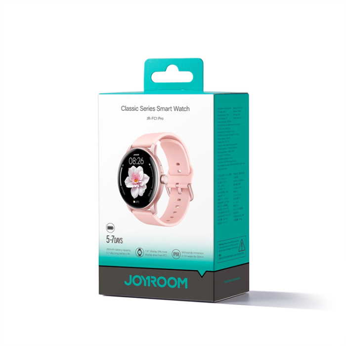 Joyroom - Joyroom Smartklocka med Samtalssvarsfunktion IP68 - Rosa