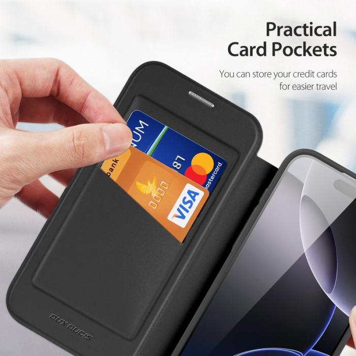 Dux Ducis - DUX DUCIS iPhone 17 Pro Fodral - Svart