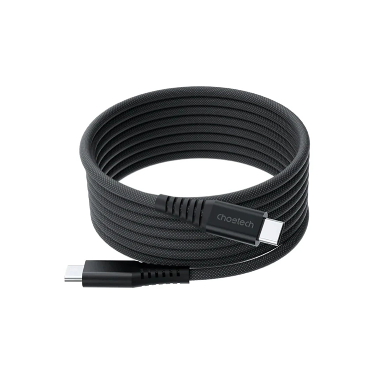 Choetech USB-C till USB-C Magnetisk Kabel 240W 1.8m - Svart | 3541 | AlltMobil