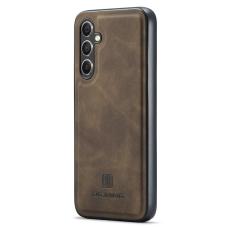 DG.MING - DG.MING Mobilskal till Samsung Galaxy A36 5G PU L&auml;der Hybrid Brun
