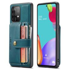 JEEHOOD - JEEHOOD Samsung Galaxy A32 5G/M32 5G Pl&aring;nboksfodral Konstl&auml;der Bl&aring;