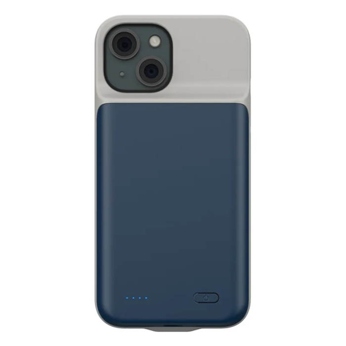 A-One Brand - iPhone 15 Batteriskal 6800mAh - Blå