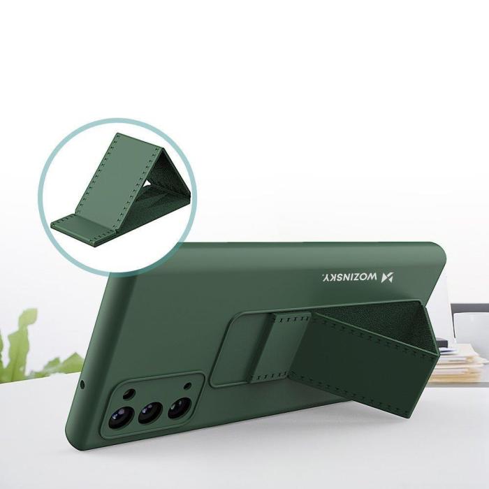 Wozinsky - Wozinsky Kickstand SilikonSkal Samsung Galaxy Note 20 - Blå