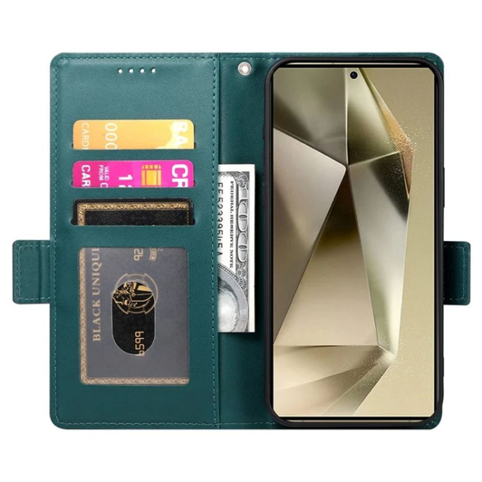 OEM - Galaxy S25 Ultra Plånboksfodral - Petrol