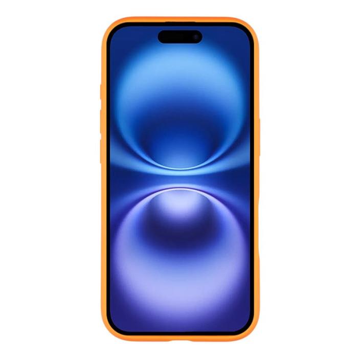 X-Level - X-LEVEL Mobilskal till iPhone 17 Metal Kickstand TPU PC Orange