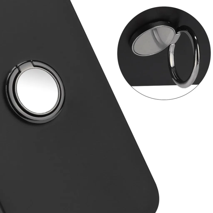 Taltech - Sony Xperia 10 VI Mobilskal Ringhållare TPU - Svart