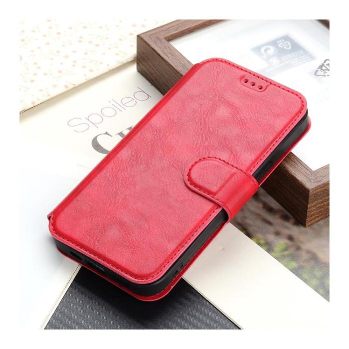 Boom of Sweden - BOOM iPhone 11 Plånboksfodral Calfskin - Röd