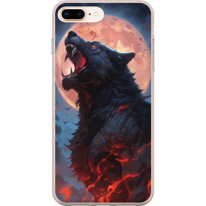 iSecrets - Mobilskal till Apple iPhone 7 Plus med Ylande varg