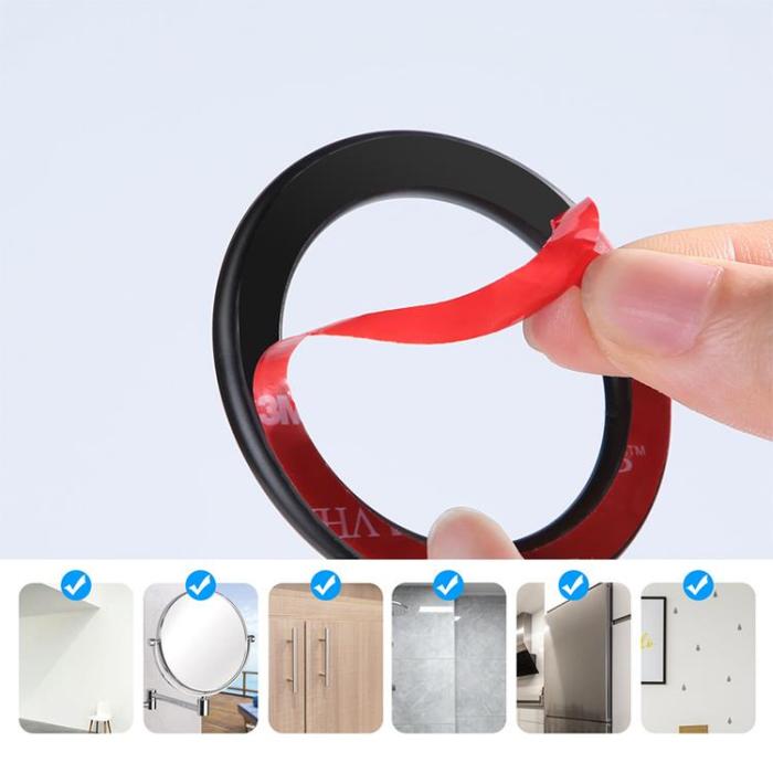 Joyroom - Joyroom 2-Pack Magnetisk Magsafe Ring för Smartphone / Tablet - Svart