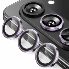 ENKAY - ENKAY Galaxy Z Fold 7 Kameralinsskydd Härdat Glas - Lila