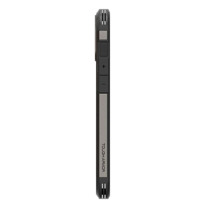 Spigen - Spigen iPhone 16 Mobilskal MagSafe Tough Armor - Gunmetal