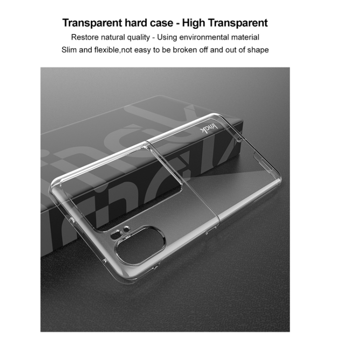 Imak - IMAK Oppo Find N2 Flip 5G Mobilskal Air II Pro Anti-Scratch - Clear