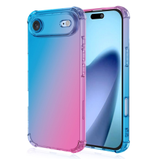 A-One Brand - iPhone Air Mobilskal Gradient Color TPU Anti-Drop - Blå/Rosa