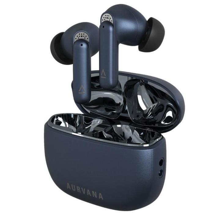 Creative - Creative In-Ear Hörlurar Trådlösa Bluetooth ANC Aurvana Ace Mimi - Marinblå