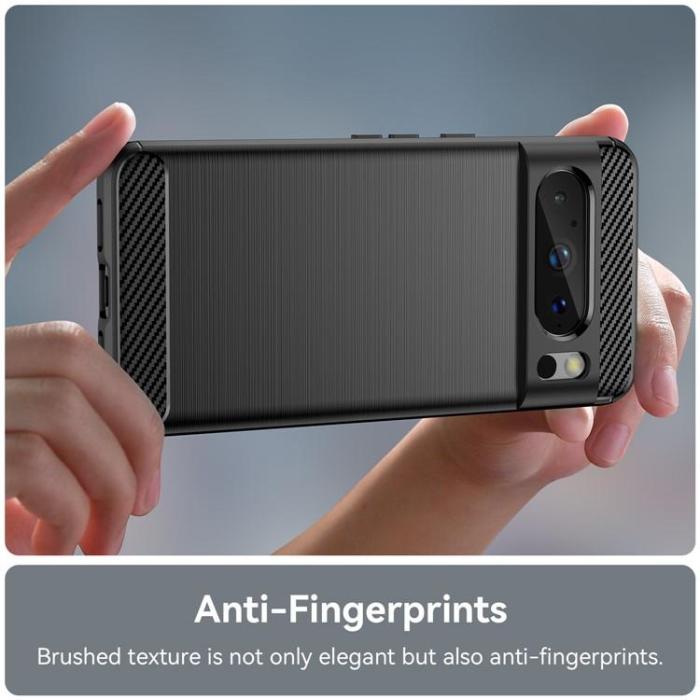 OEM - Google Pixel 8 Mobilskal Carbon Fiber - Svart