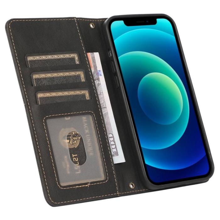 OEM - iPhone 14 Pro Plånboksfodral Flip - Svart