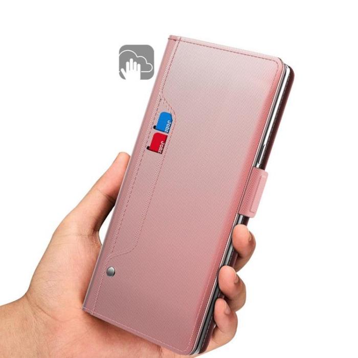 OEM - Nothing Phone 1 Plånboksfodral Spegel - Rosa