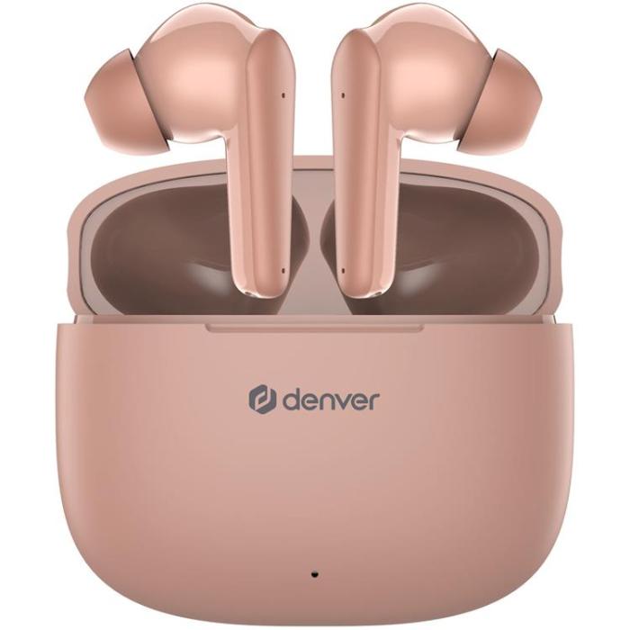 Denver - DENVER TWE-48DR Trådlös Bluetooth Hörlur med Laddetui