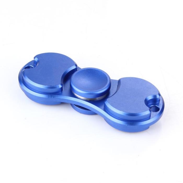 UTGATT5 - Metal Fidget Spinner - Blå