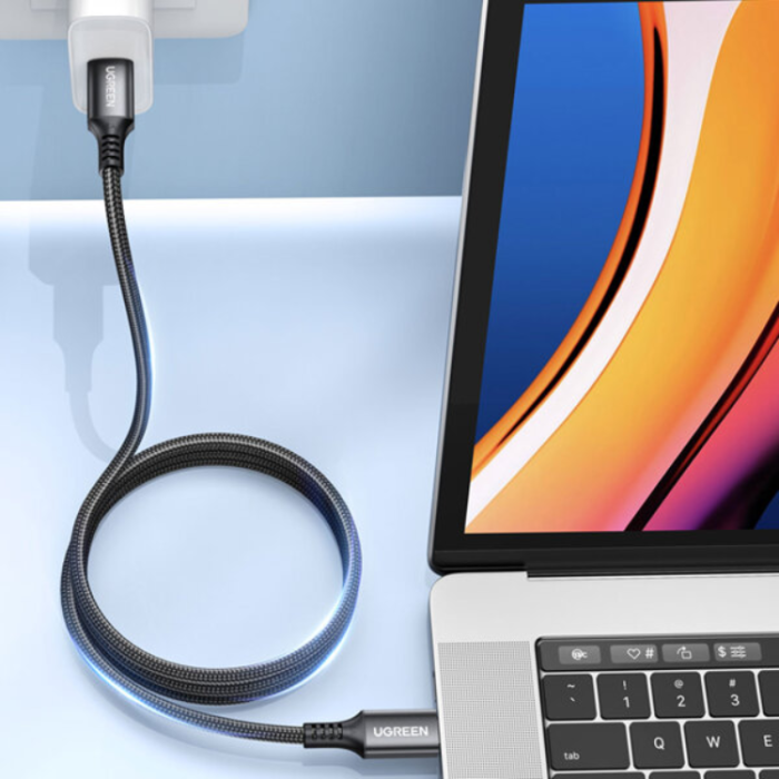 Ugreen - Ugreen USB-C till USB-C kabel 3m - Grå