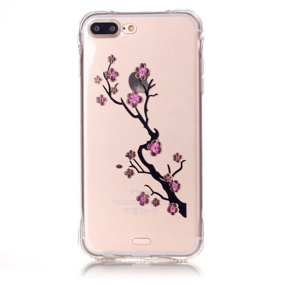 TPU Mobilskal till iPhone 7 Plus - Körsbärsblom | 2353 | AlltMobil