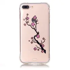 OEM - TPU Mobilskal till iPhone 7 Plus - K&ouml;rsb&auml;rsblom