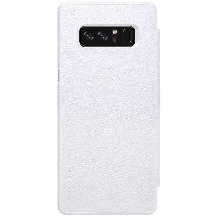 UTGATT4 - Nillkin Qin Plånboksfodral till Samsung Galaxy Note 8 - Vit