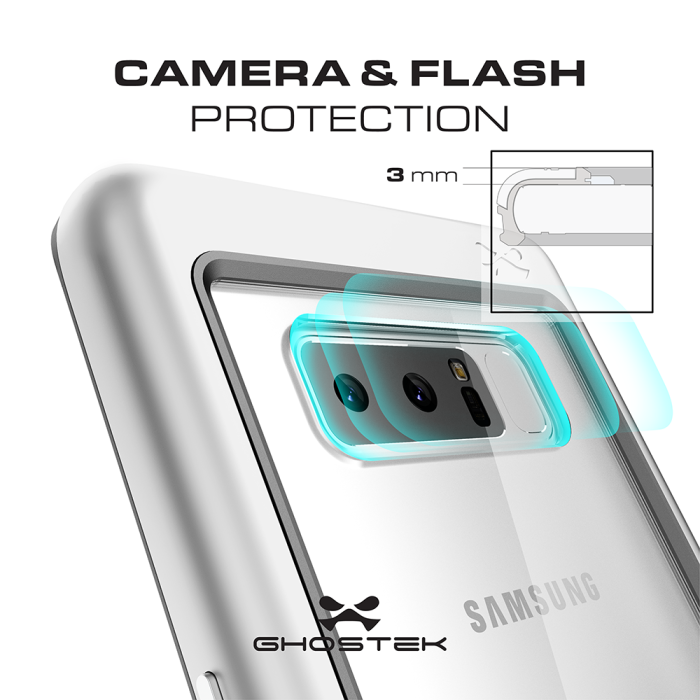 Ghostek - Ghostek Atomic Slim Skal till Samsung Galaxy Note 8 - Röd