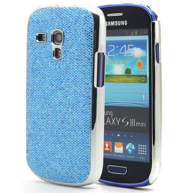 Sparkle Baksideskal tillSamsung Galaxy S3 mini i8190 (Blå) | 2353 | AlltMobil