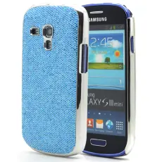 OEM - Sparkle Baksideskal tillSamsung Galaxy S3 mini i8190 (Bl&aring;)