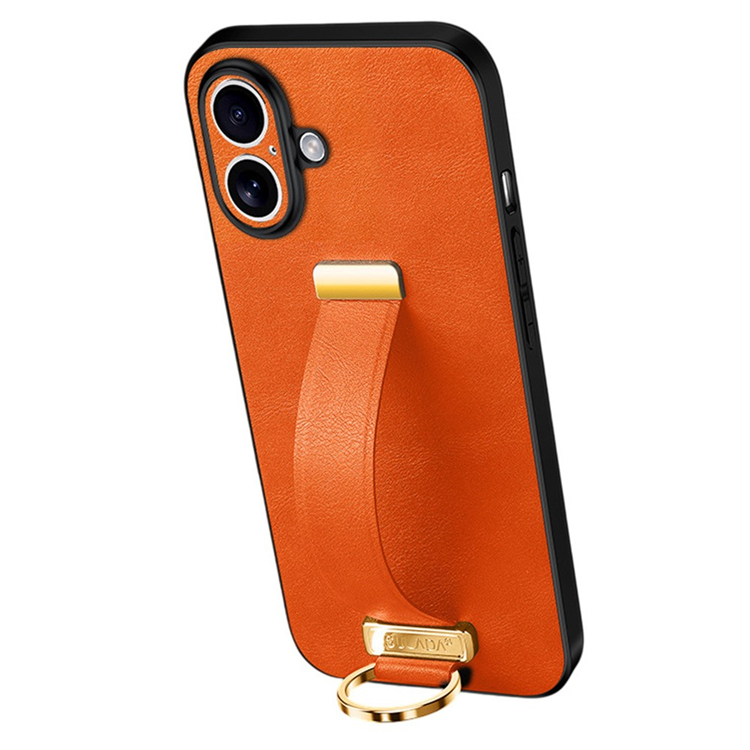 SULADA iPhone 17 Mobilskal Armband Kickstand Fashion - Orange | 2353 | AlltMobil