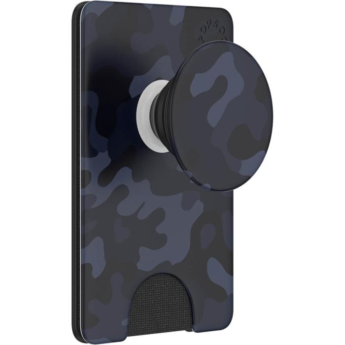 UTGATT5 - POPSOCKETS Wallet Camo of the Night Avtagbar Mobil Plånbok PopWallet+