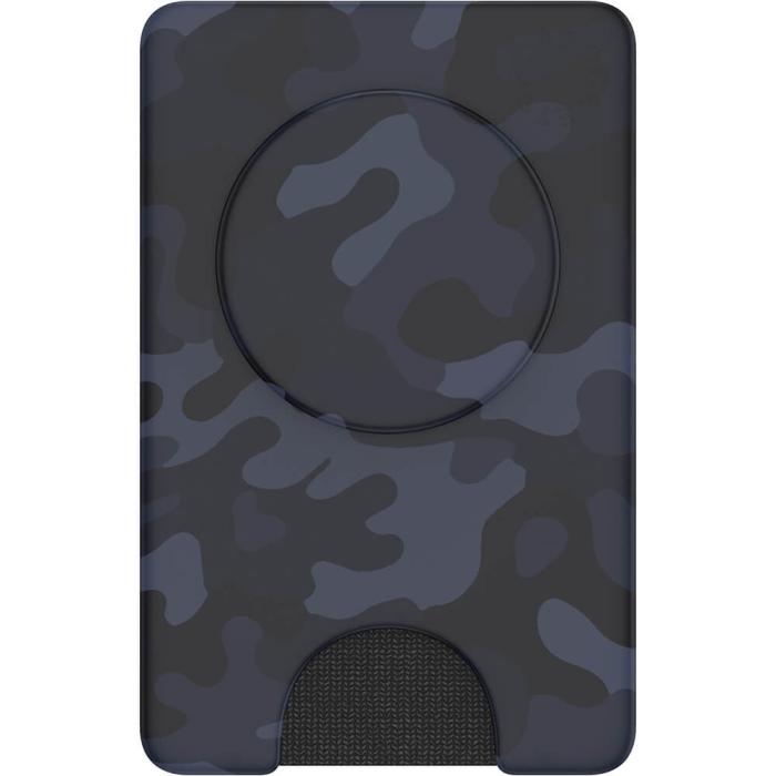 UTGATT5 - POPSOCKETS Wallet Camo of the Night Avtagbar Mobil Plånbok PopWallet+