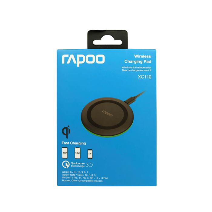 UTGATT1 - RAPOO Laddare QI XC110 Trådlös Laddning Platta