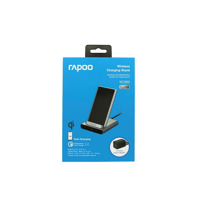 Rapoo - RAPOO Laddare QI XC350 Trådlös Laddning Ställ