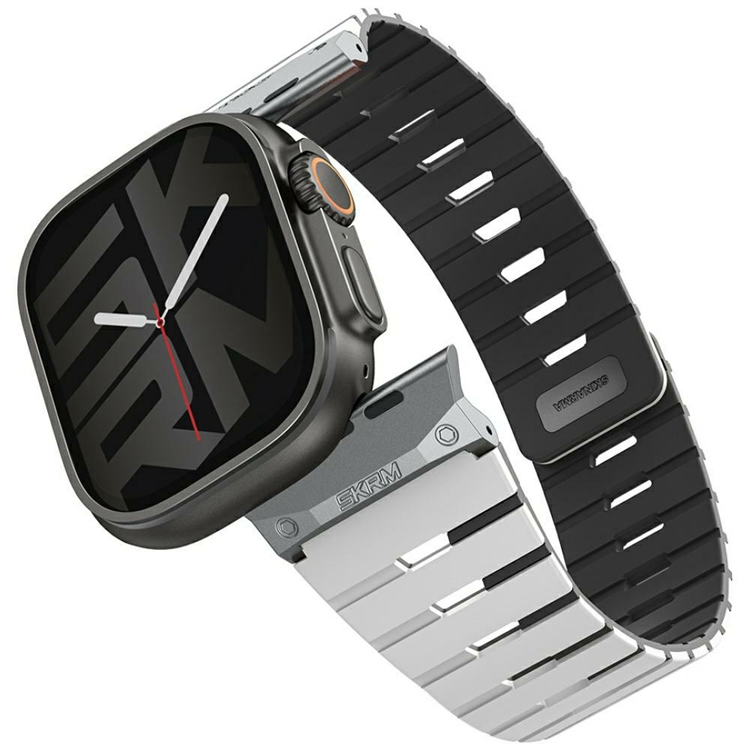 Skinarma Apple Watch 49/46/45/44 Armband Gemini - Chalk | 5123 | AlltMobil