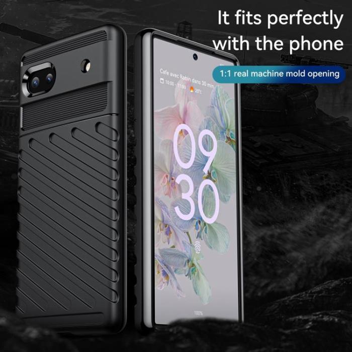 A-One Brand - Google Pixel 6a Skal Thunder Twill - Svart