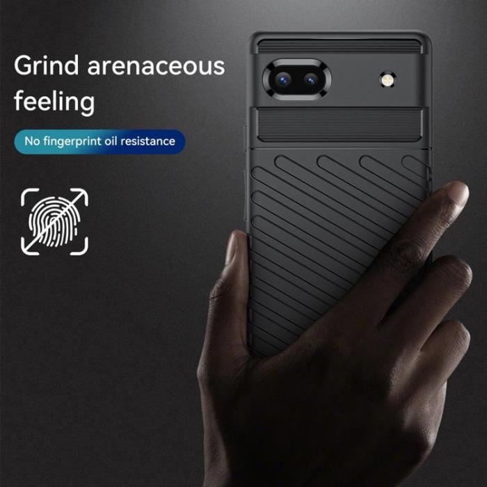 A-One Brand - Google Pixel 6a Skal Thunder Twill - Svart