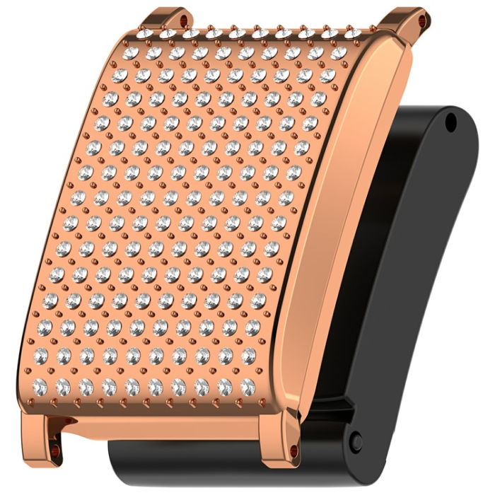A-One Brand - Whoop 3.0/4.0/5.0 Skal Rhinestone Decor - Rosa Guld