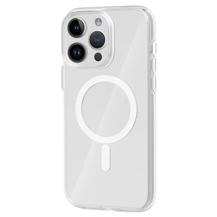 A-One Brand - iPhone 13 Pro Max Mobilskal MagSafe PC + TPU Clear - Transparent