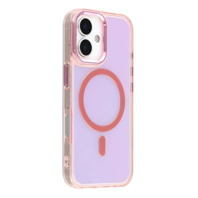 iPhone 17 Mobilskal MagSafe Färgbyte TPU - Rosa | 2353 | AlltMobil