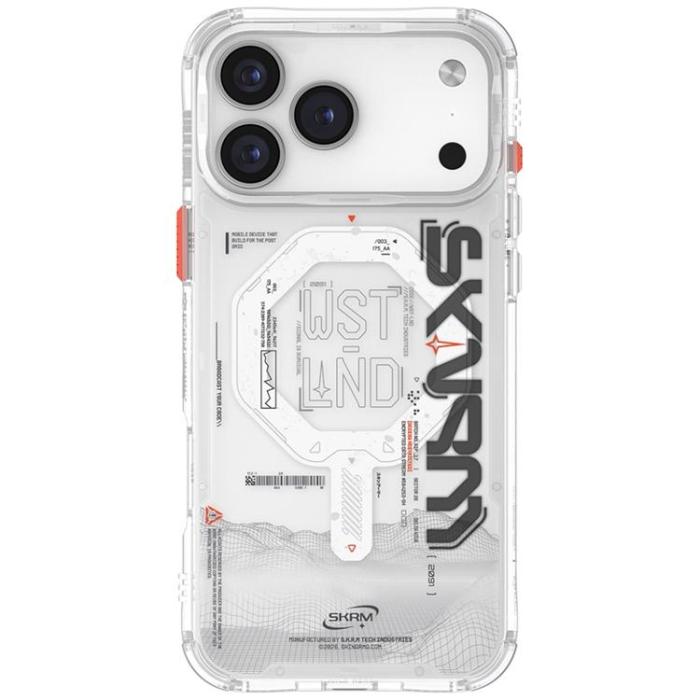 Skinarma - Skinarma iPhone 17 Pro Max Mobilskal MagSafe Sonix - Transparent