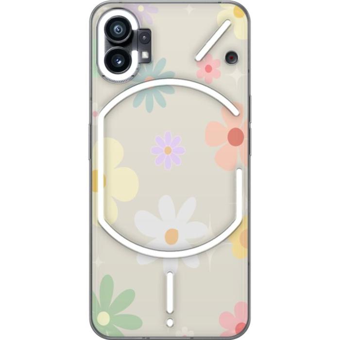 iSecrets - Mobilskal till Nothing Phone (1) med fejdande blommor