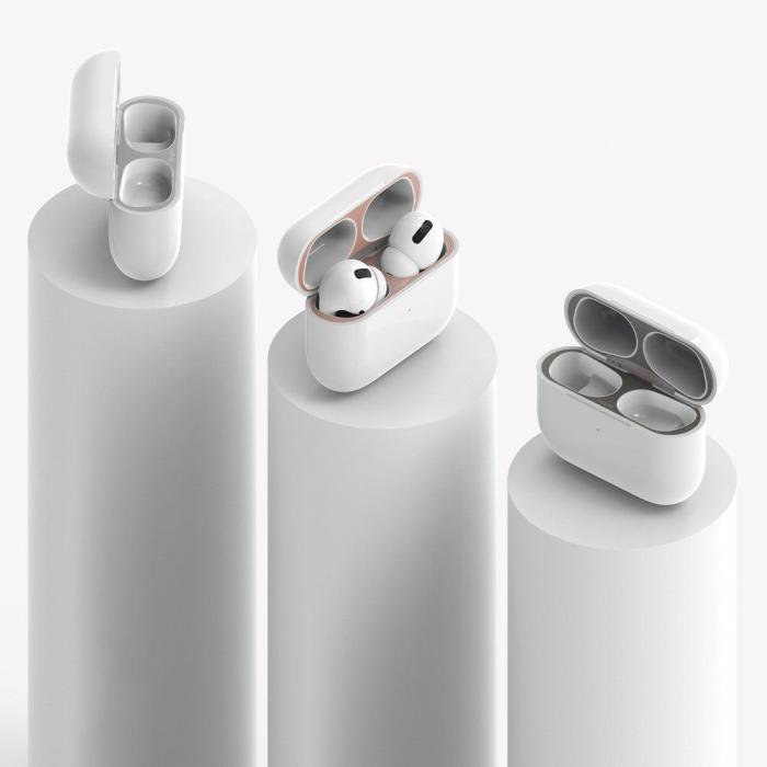 UTGATT5 - Ringke Dust Guard Sticker Airpods Pro Rose Gold