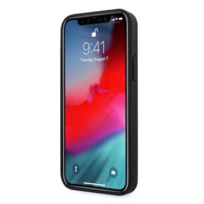 Mercedes - Mercedes iPhone 12 Pro Max Skal Läder - Svart