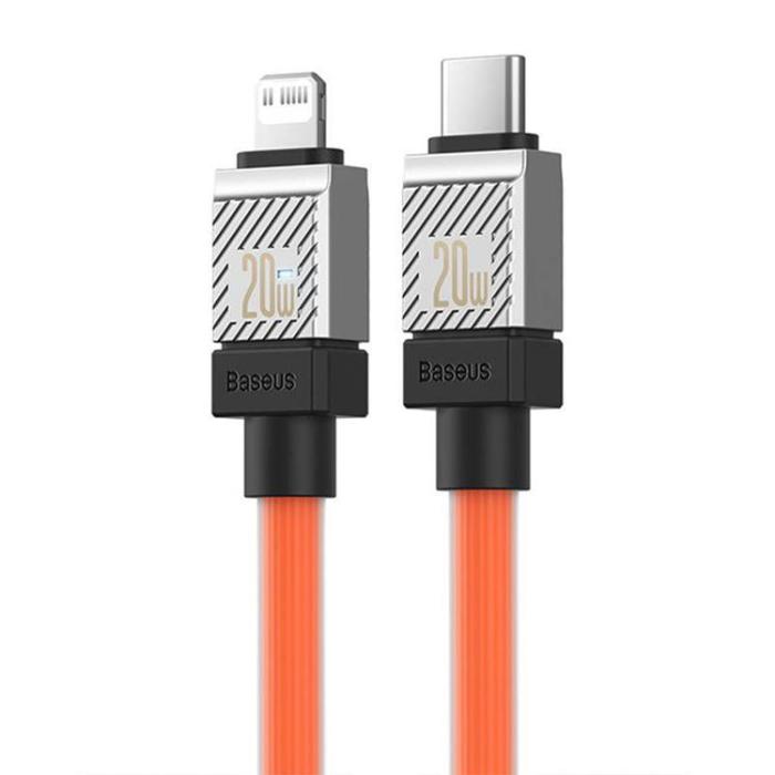BASEUS - Baseus USB-C till Lightning kabel 2m CoolPlay - Orange