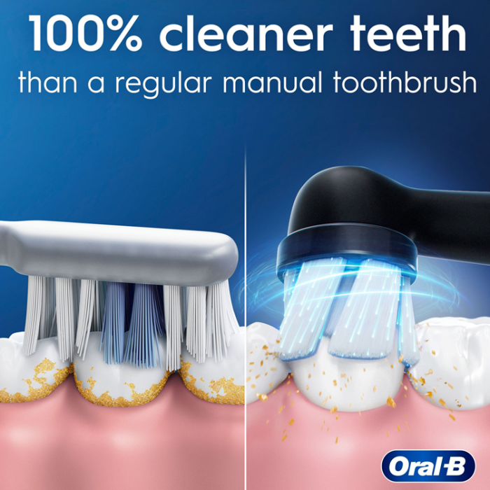 Oral B - Oral B Eltandborste iO2 Series Duo Night Black/Forest Green