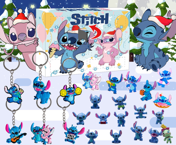 Monster Adventskalender 2025 – 24 överraskningar med Figurer & Nyckelringar | 2353 | AlltMobil